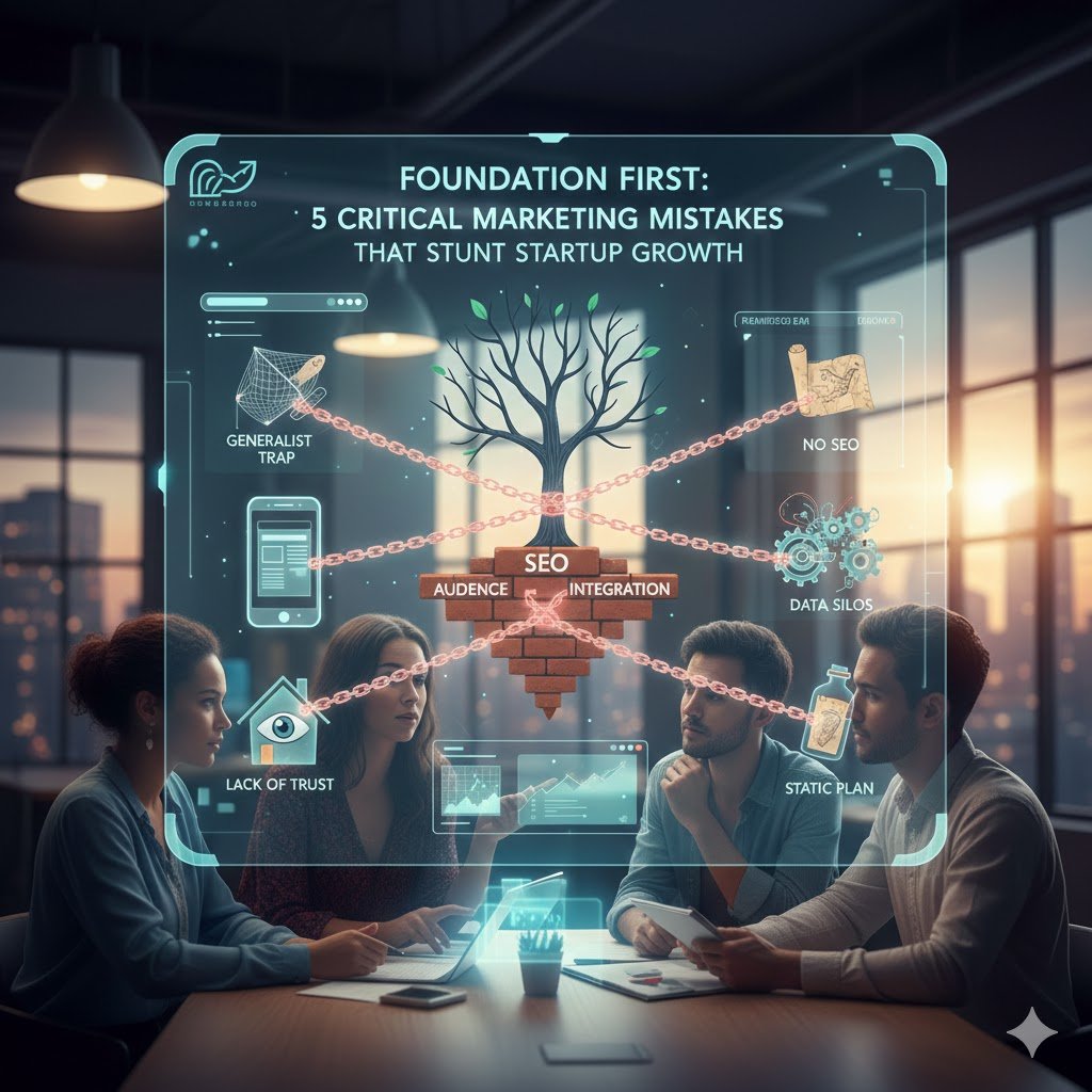 Foundation First: 5 Critical Marketing Mistakes That Stunt Startup Growth 5 mistakes to avoid in your digital marketing